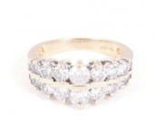 YELLOW GOLD DIAMOND RINGYELLOW