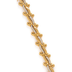 YELLOW GOLD, PLATINUM AND DIAMOND