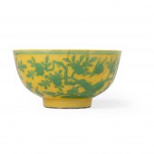 YELLOW-GROUND GREEN-ENAMELLED