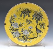 YELLOW GROUND GRISAILLE DECORA