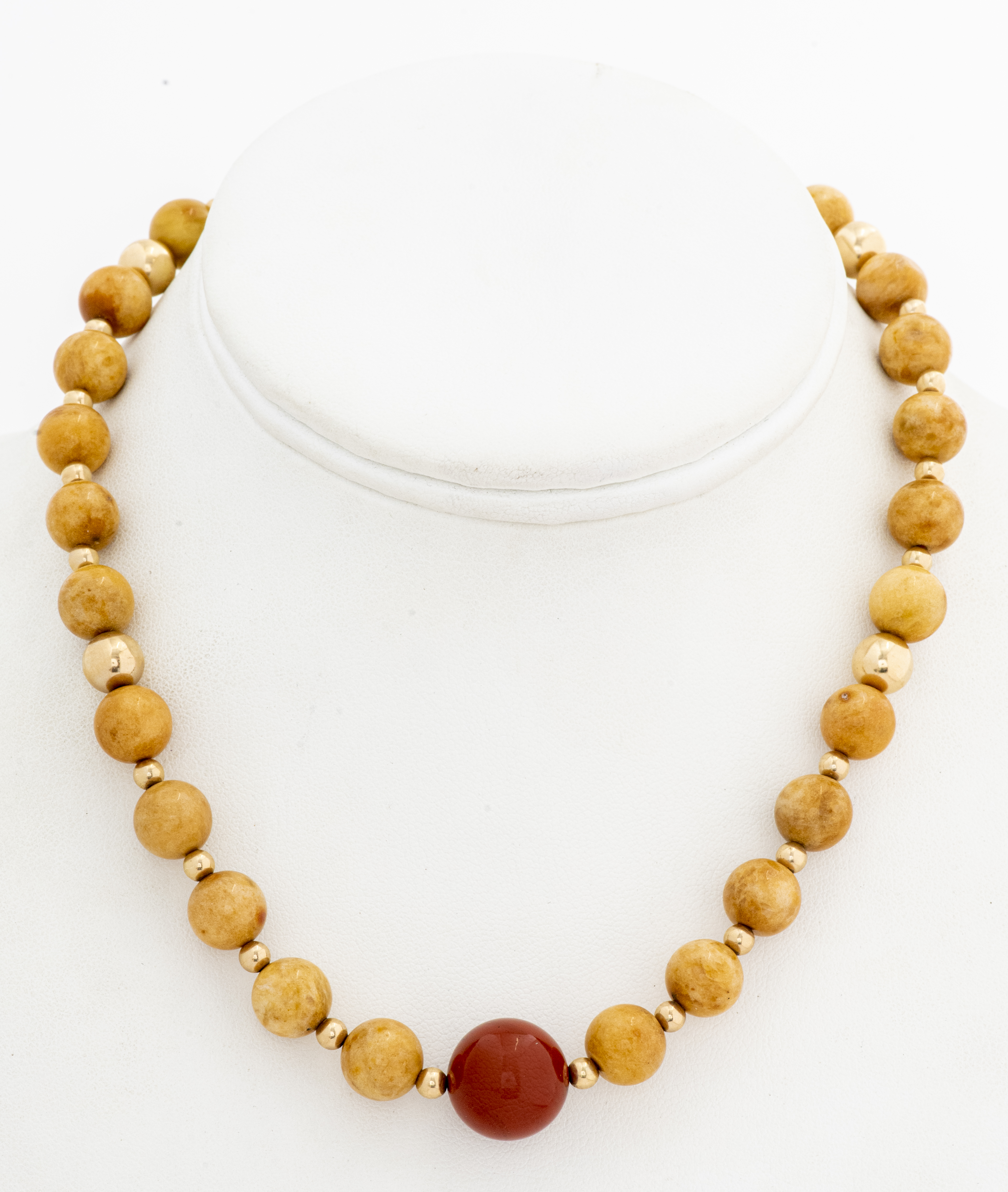 YELLOW JADE & RED JASPER