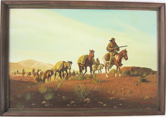 YELLOW KNIFE OIL ON CANVAS