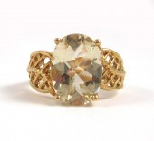 YELLOW LABRADORITE AND FOURTEE
