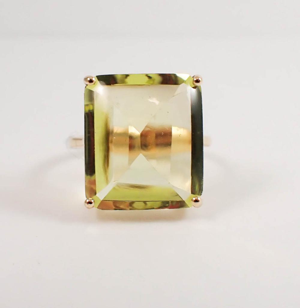 YELLOW LABRADORITE AND FOURTEEN