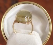 YELLOW LABRADORITE AND FOURTEE
