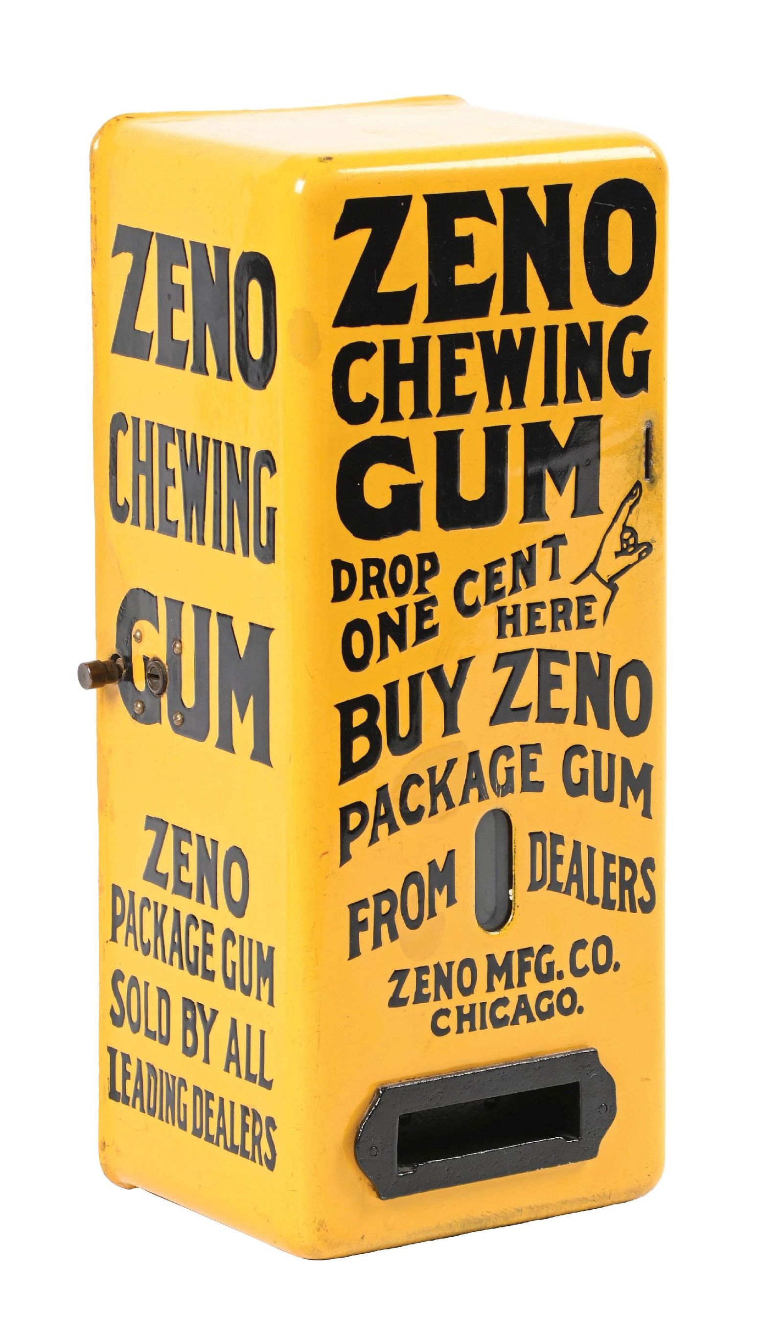 YELLOW PORCELAIN ZENO STICK GUM