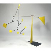 Yellow steel mobile kinetic sc