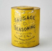 YELLOW TIN CONTAINERA large ye