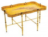 YELLOW TOLE PEINTE GALLERY TRA