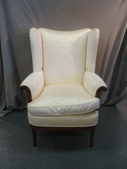 Yellow Upholstered Midcentury