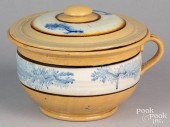 YELLOWARE MOCHA CHAMBER POT, 1