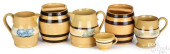 YELLOWWARE 19TH C., WITH SEAWE