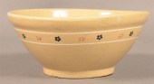 YELLOWWARE POTTERY MIXING BOWL