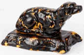 YELLOWWARE RECUMBENT SPANIEL O