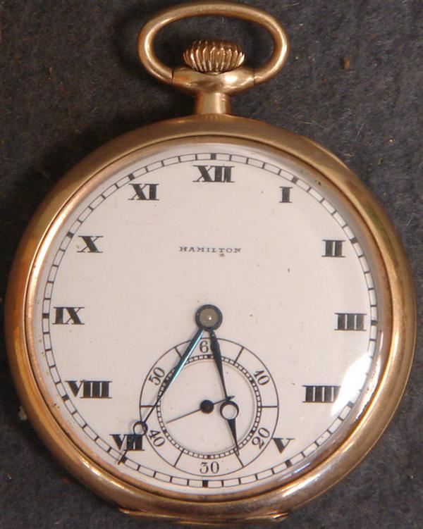 YGF 16S OF Hamilton pocket watch,