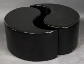 YIN & YANG MODERN BLACK LACQUE
