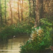 YIQIAN SHU WATERCOLOR ON PAPER