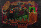 YITZHAK SAAR BIRD OF PEACE IN