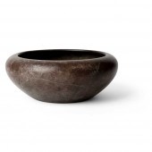 YIXING STONEWARE 'PRUNUS' ALMS