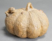 YIXING WARE PUMPKIN-FORM VASE,