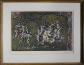 YNEZ JOHNSTON ETCHING AND AQUA