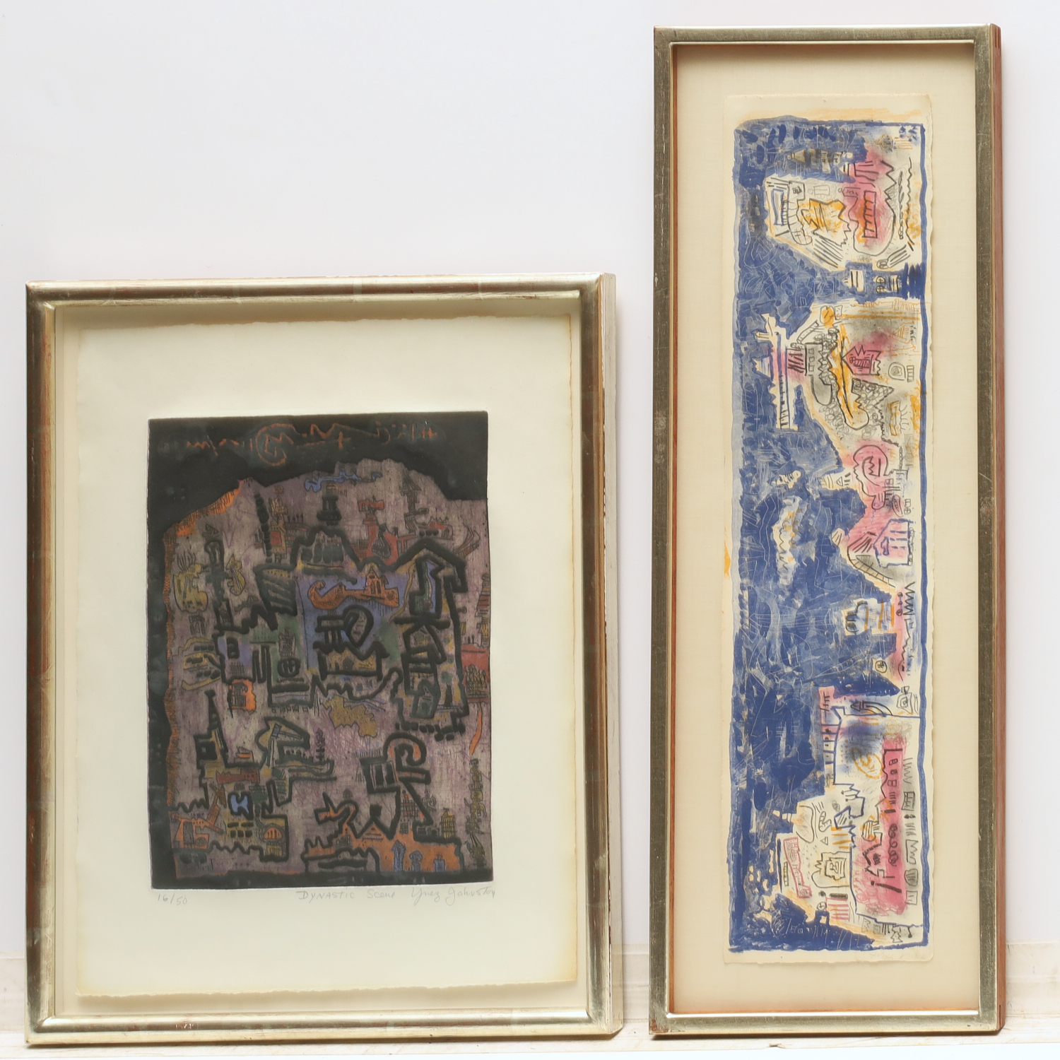 YNEZ JOHNSTON, ETCHING AND