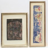 YNEZ JOHNSTON, ETCHING AND LIT