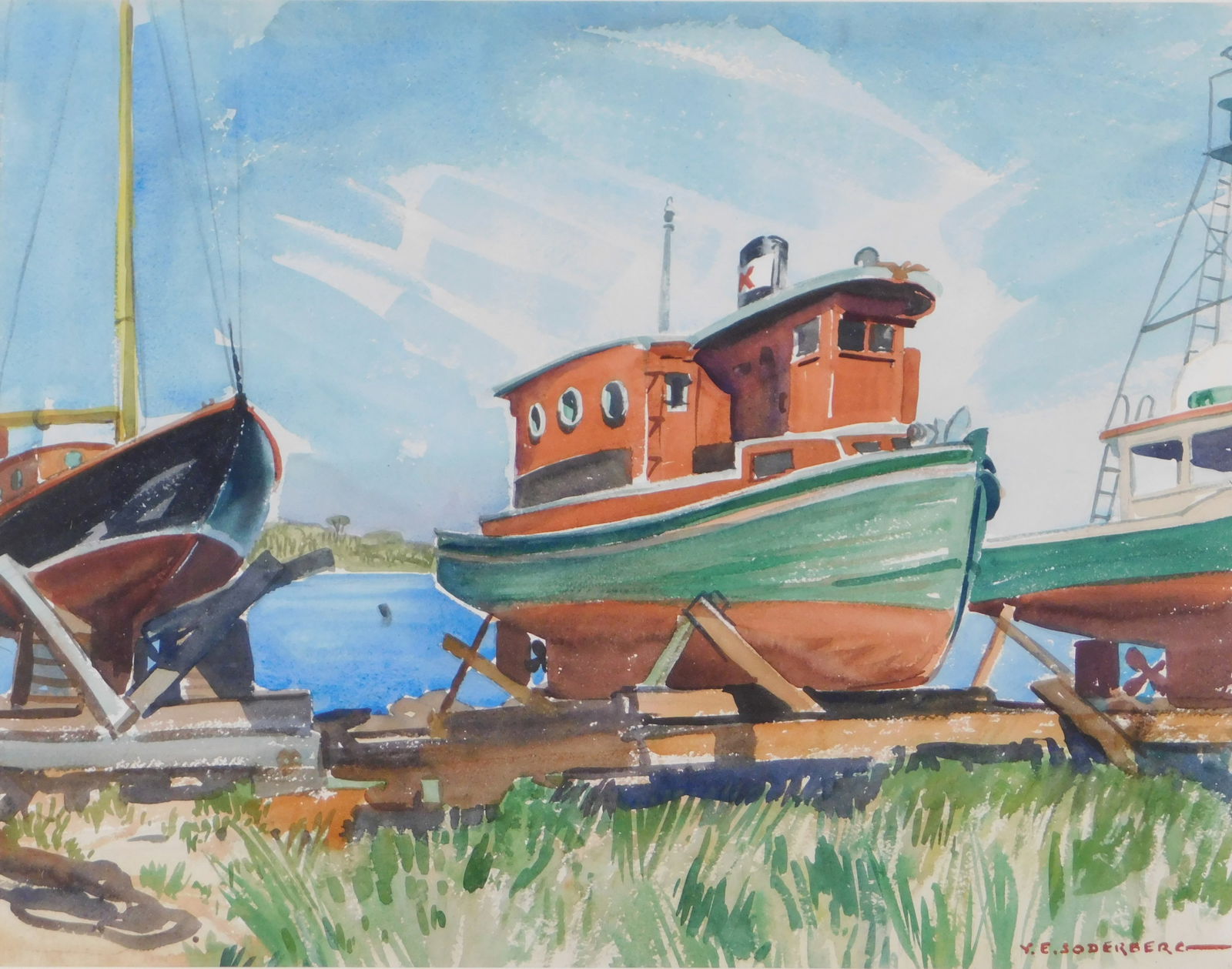 YNGVE EDWARD SODERBERG (AMERICAN,