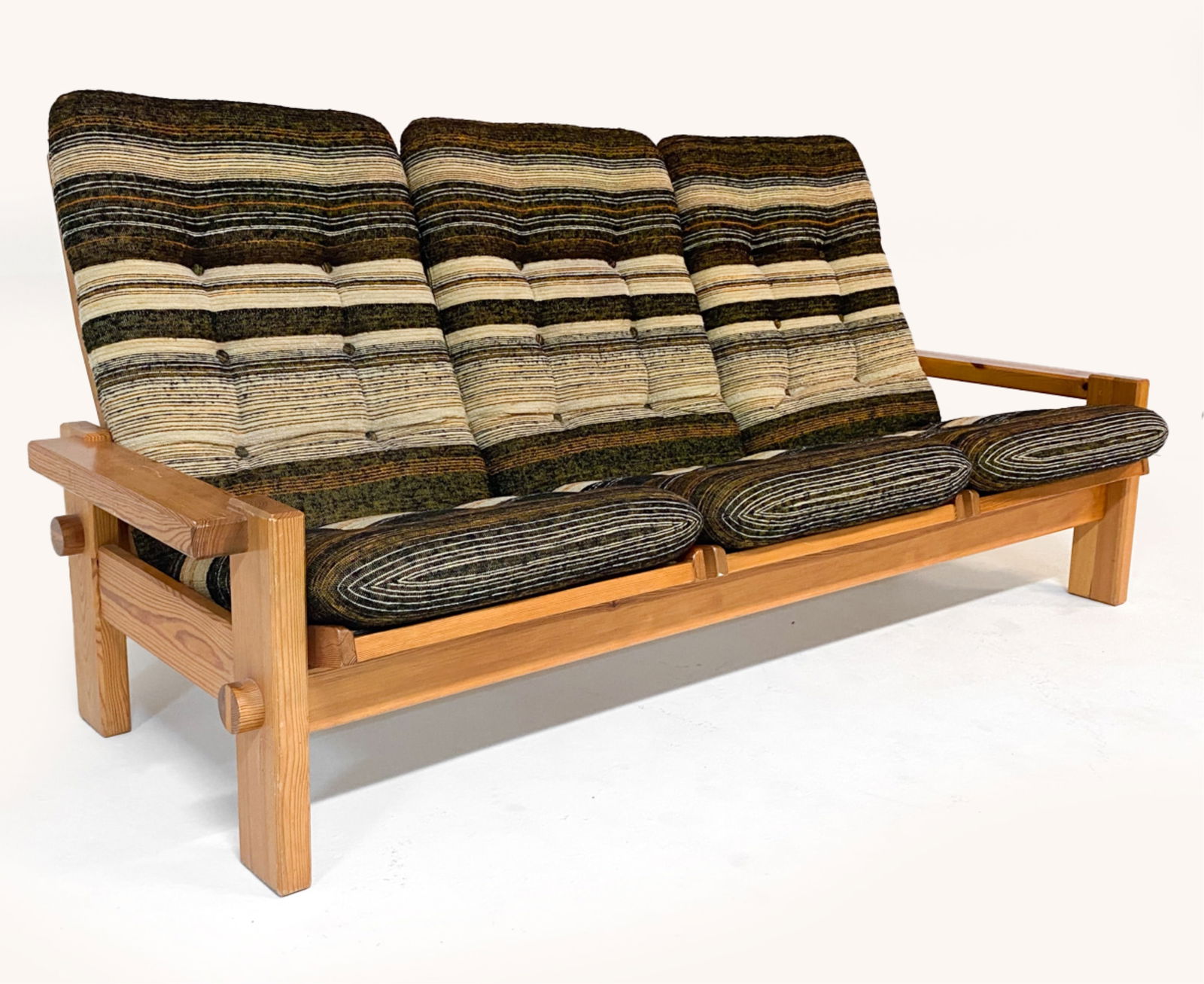 YNGVE EKSTROM 'DYMLING' 3 SEAT SOFA