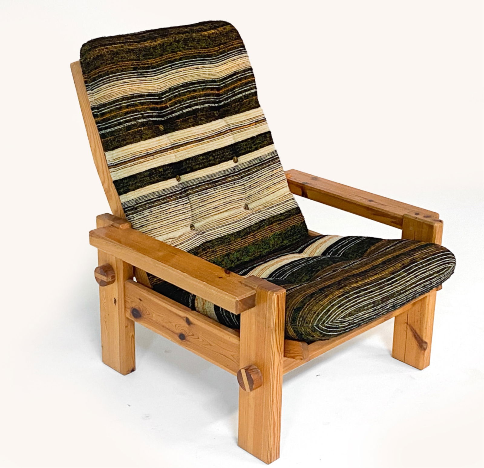 YNGVE EKSTROM 'DYMLING' PINE LOUNGE