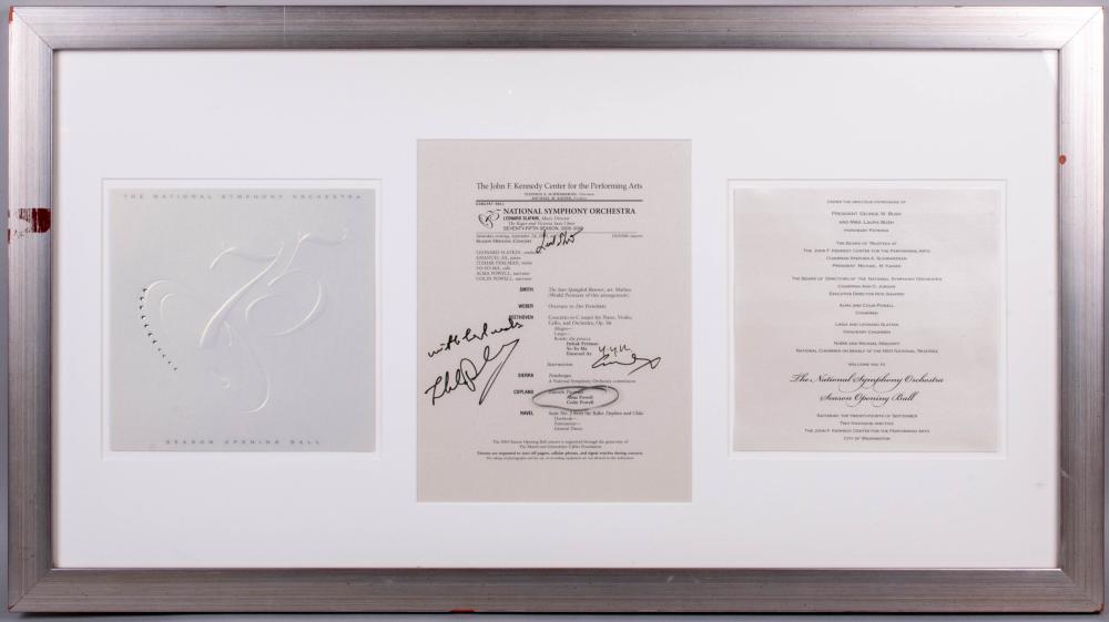 YO-YO MA, AUTOGRAPHED KENNEDY