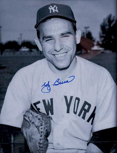 YOGI BERRA AUTOGRAPHED