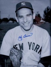 YOGI BERRA AUTOGRAPHED PHOTOCo