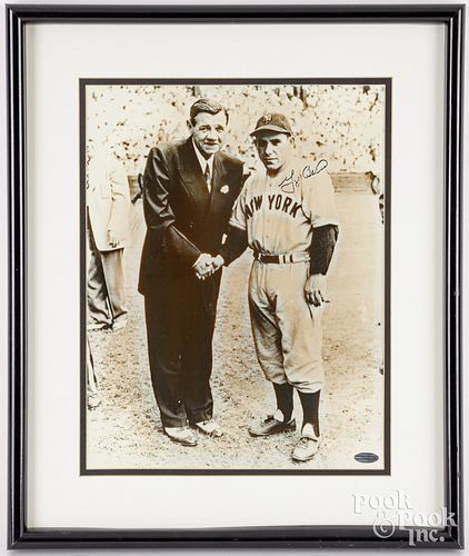 YOGI BERRA AUTOGRAPHED PHOTOGRAPH