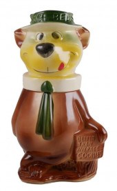 YOGI THE BEAR COOKIE JAR