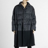 YOHJI YAMAMOTO BLACK PUFFER CO
