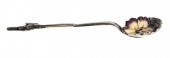 YOKOHAMA STERLING ENAMEL SPOON