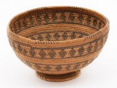 YOKUT NATIVE AMERICAN FOOTED B