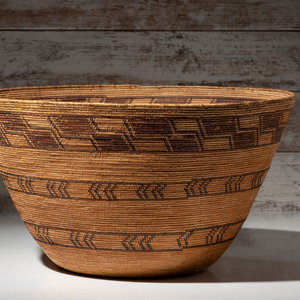 Yokut Polychrome Storage Basket
