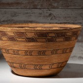 Yokut Polychrome Storage Baske