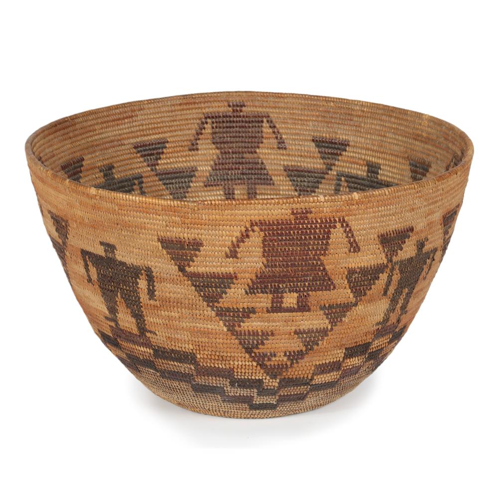 YOKUTS LARGE DEEP COIL BASKET