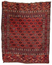 YOMUD ENSI RUG, TURKESTAN, MID