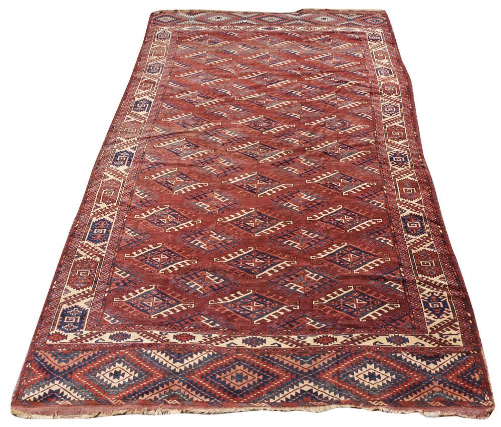 YOMUD MAIN CARPET, TURKESTAN, CA.