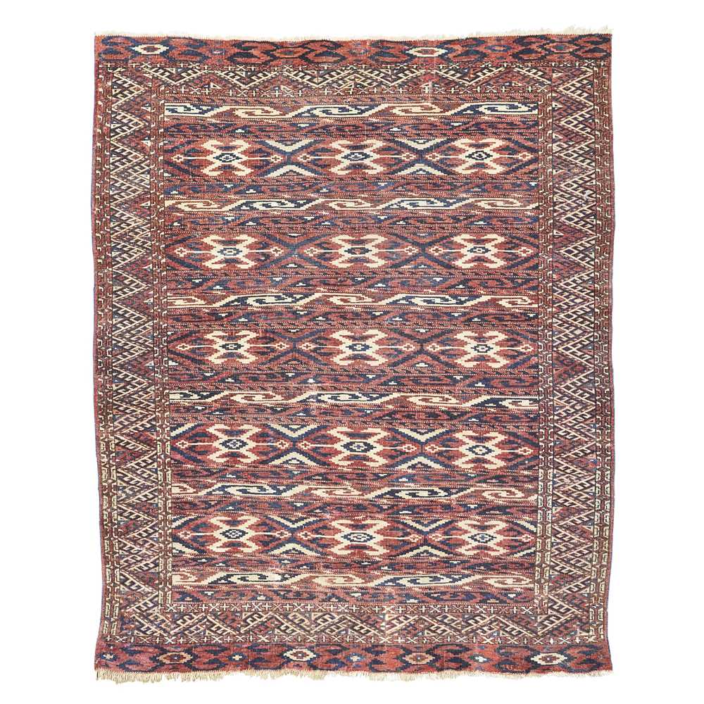 YOMUT RUG TURKMENISTAN, LATE