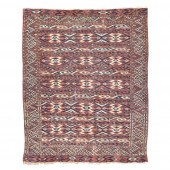 YOMUT RUG
TURKMENISTAN, LATE 1
