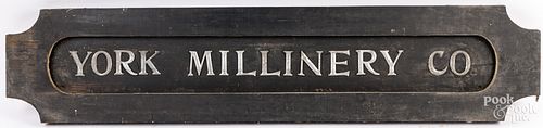 YORK MILLINERY CO. PAINTED TRADE