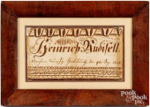 YORK, PENNSYLVANIA FRAKTUR FOR