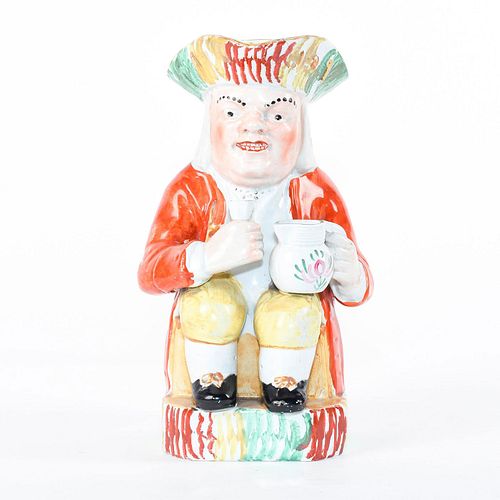 YORKSHIRE ENGLISH POTTERY TOBY JUG,
