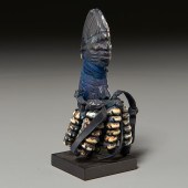 YORUBA ESHU CHARM FIGURE, EX.