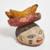 Yoruba Gelede Helmet Mask, Nig
